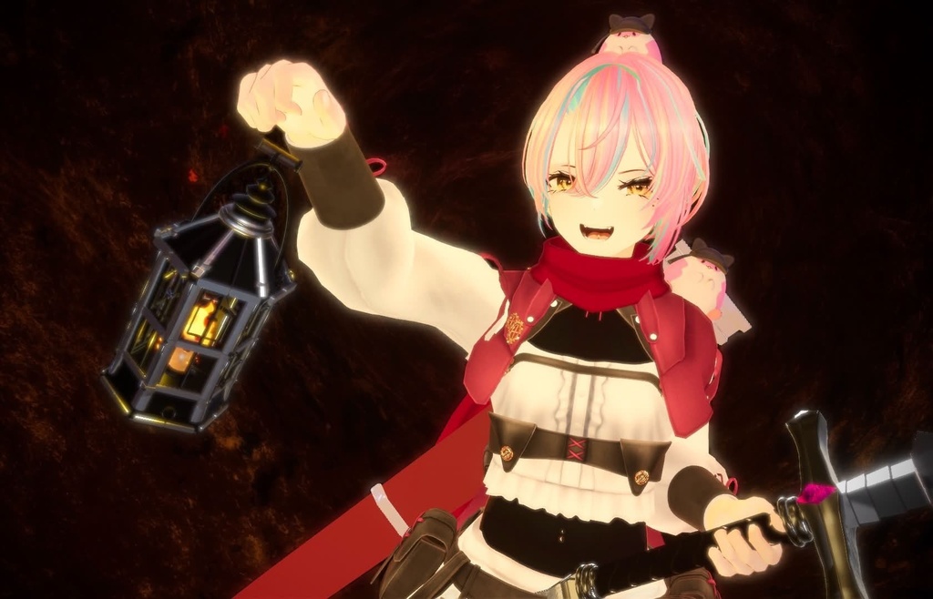 ワールドを照らせるランタン【VRChat想定 / PC専用 / MA対応】