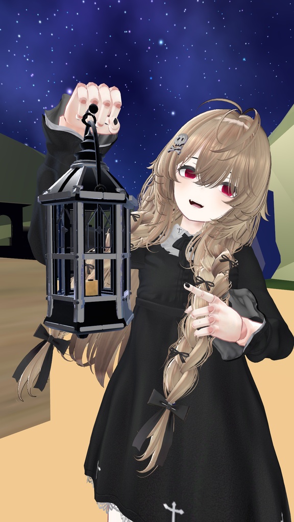 ワールドを照らせるランタン【VRChat想定 / PC専用 / MA対応】