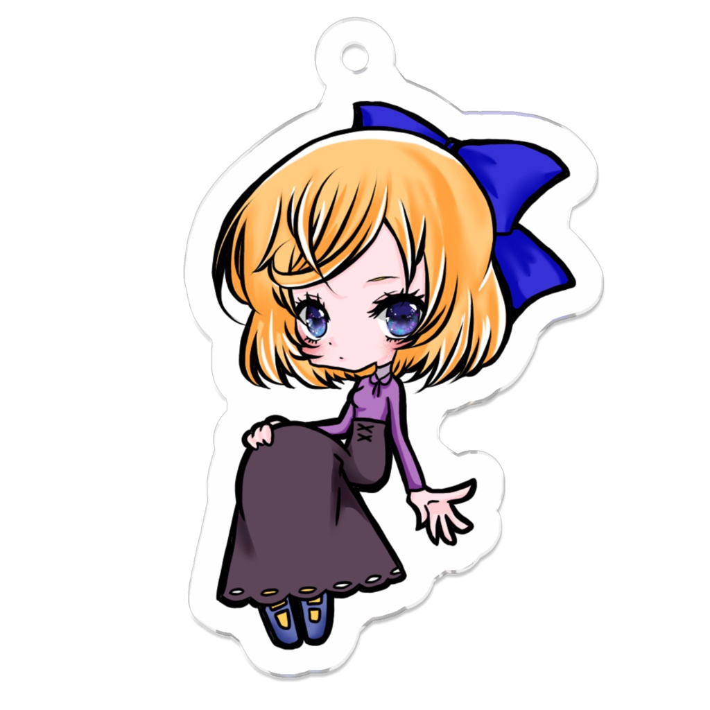 女の子normal Ver.アクリルキーホルダー