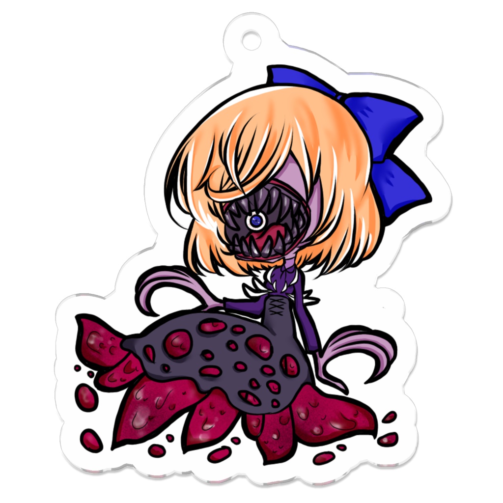 女の子creature Ver.アクリルキーホルダー