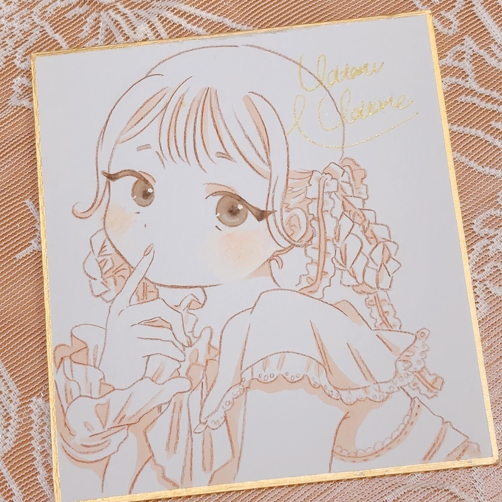色紙原画