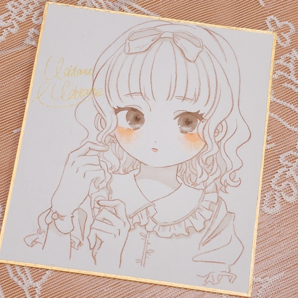色紙原画