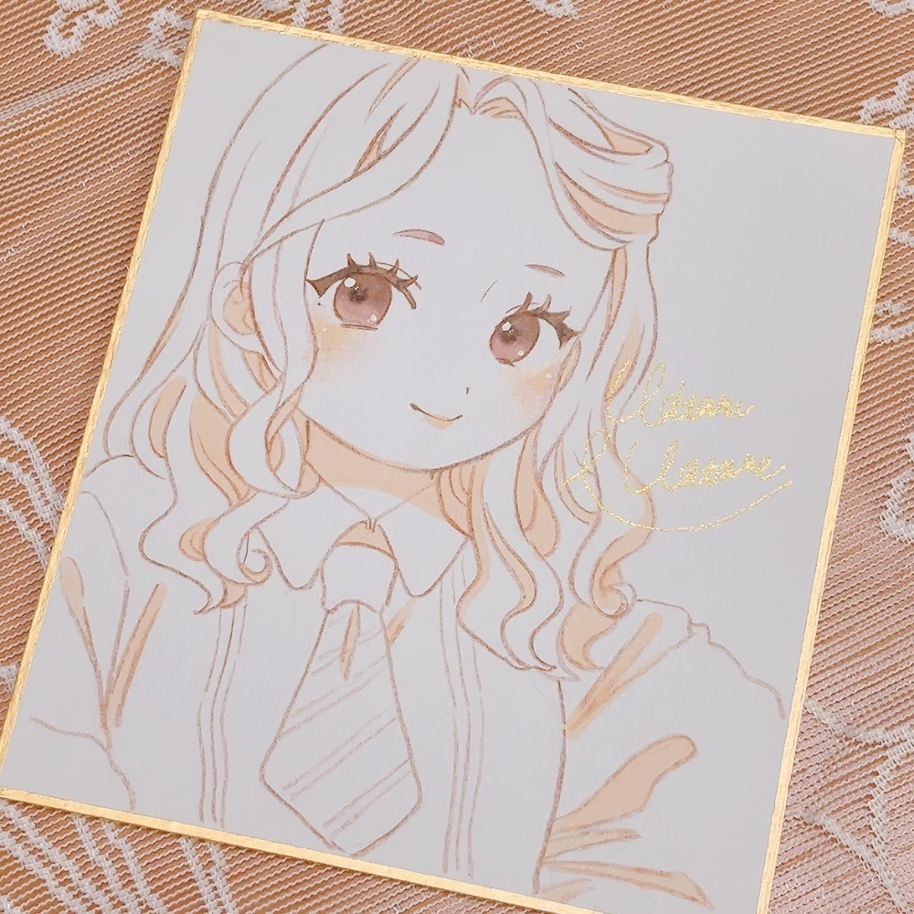 色紙原画