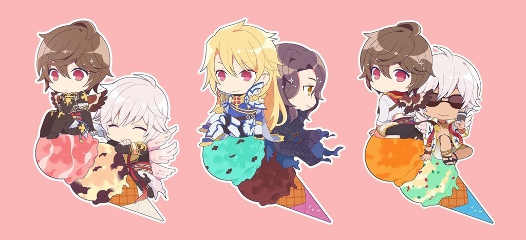 グラブル アイス風キーホルダー