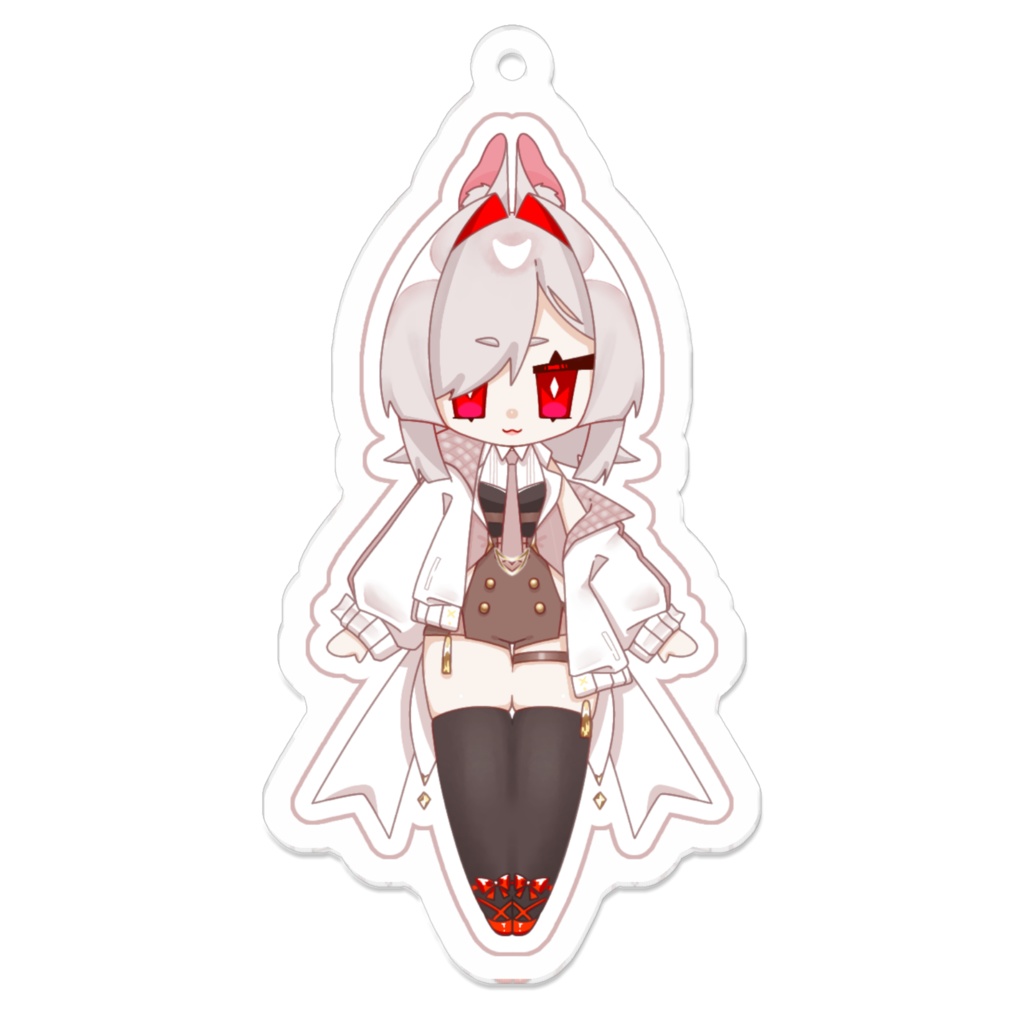 望月つくも  もちもちキーホルダー