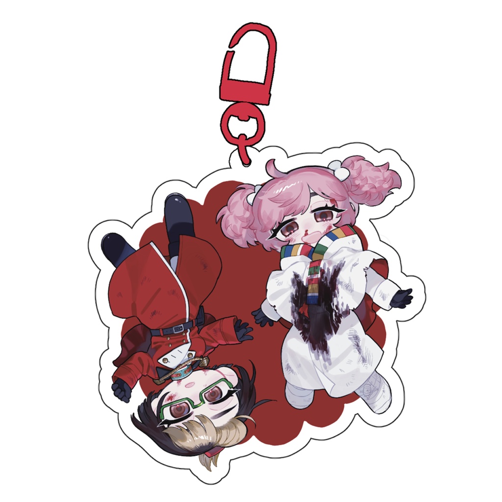 グリッターオイルアクキー