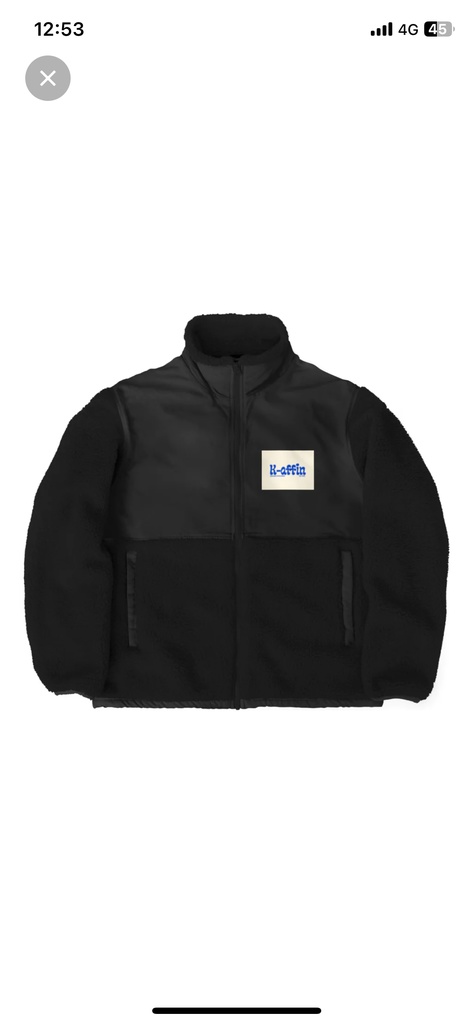 カフィン　ボアフリースジャケット