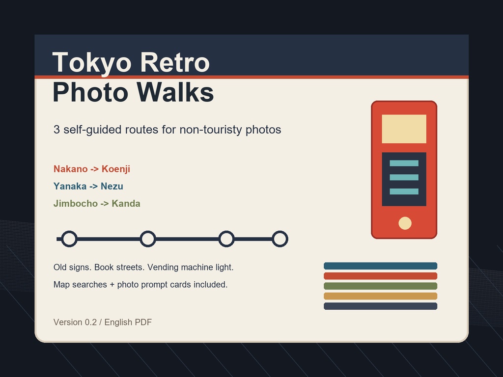 Tokyo Retro Photo Walks: 3 Self-Guided Routes for Non-Touristy Tokyo Photos