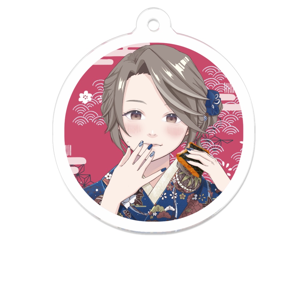 新年アクリルキーホルダー