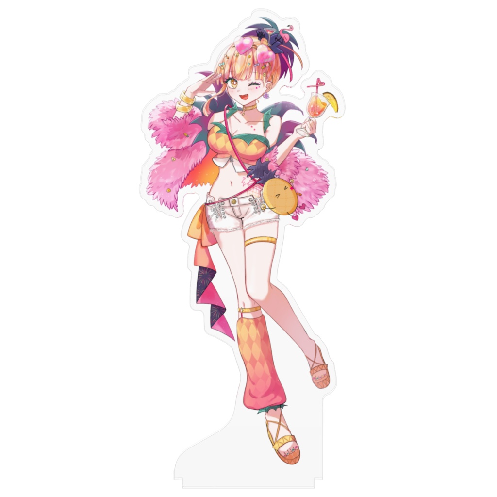 鳳梨ぴね1周年記念アクリルスタンド🍍オマケ付き