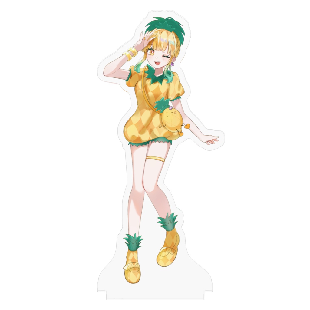 鳳梨ぴね2周年記念アクリルスタンド🍍オマケ付き