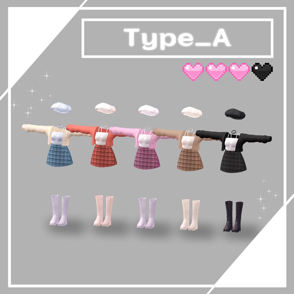 【Manuka】マヌカ Knit Cardigan Set (15color/瞳15色)