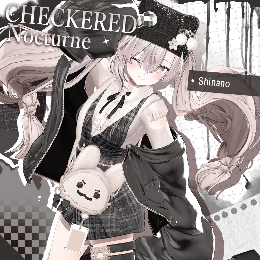 【7アバター対応】Checkered Nocturne【50% Sale!!】