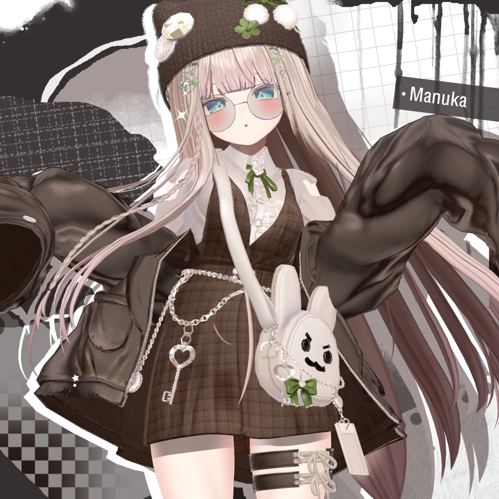 【7アバター対応】Checkered Nocturne【50% Sale!!】