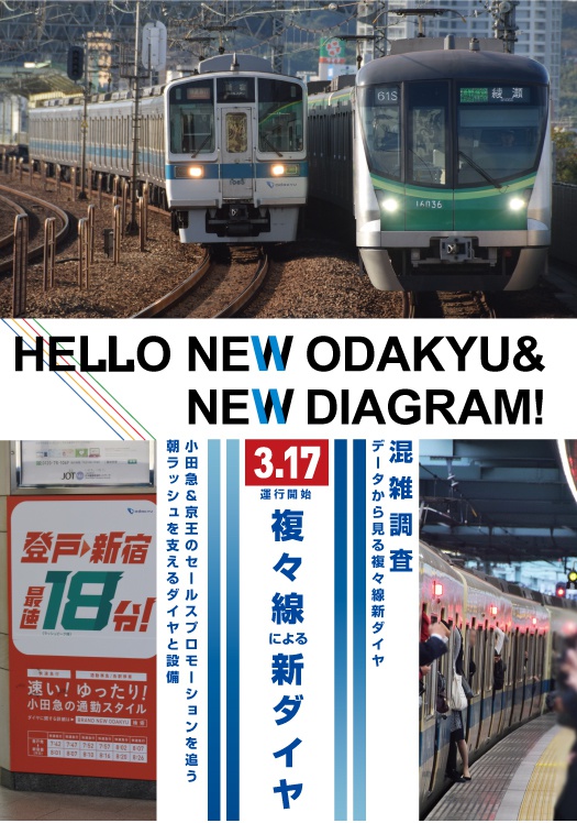 HELLO NEW ODAKYU & NEW DIAGRAM!