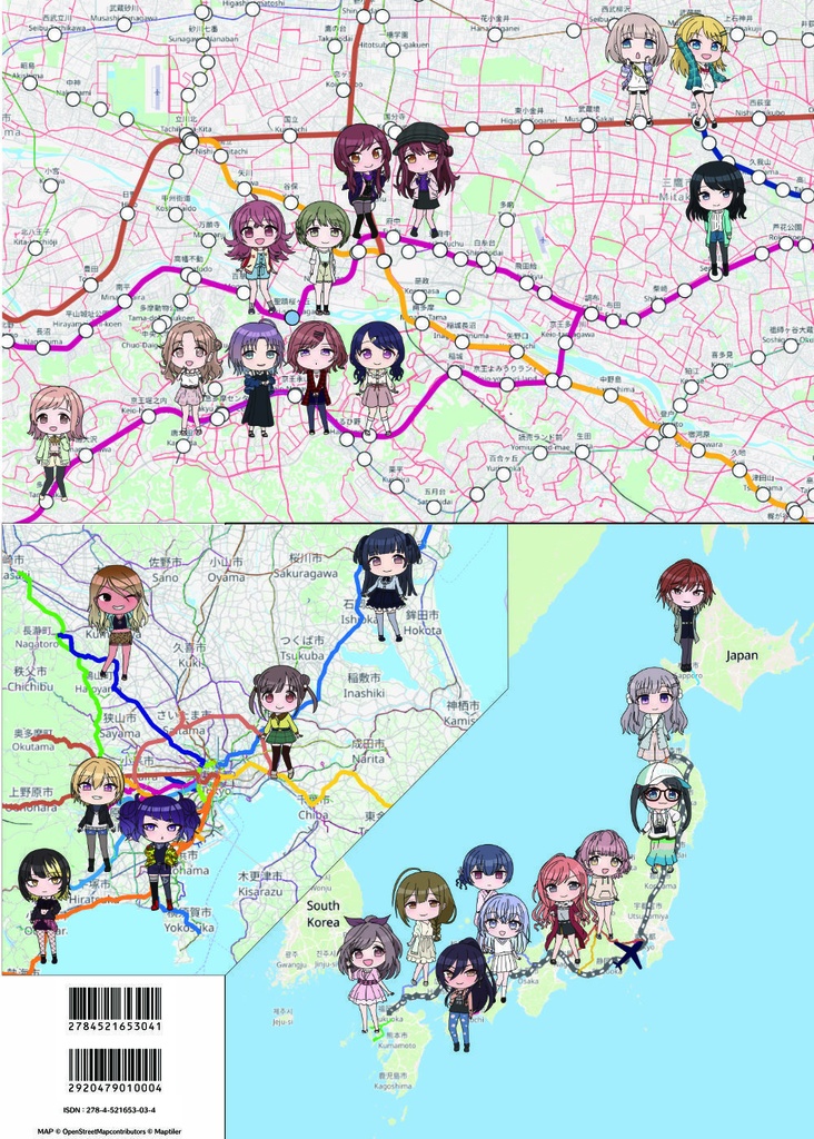 シャニマスどこに住む? 28 colors