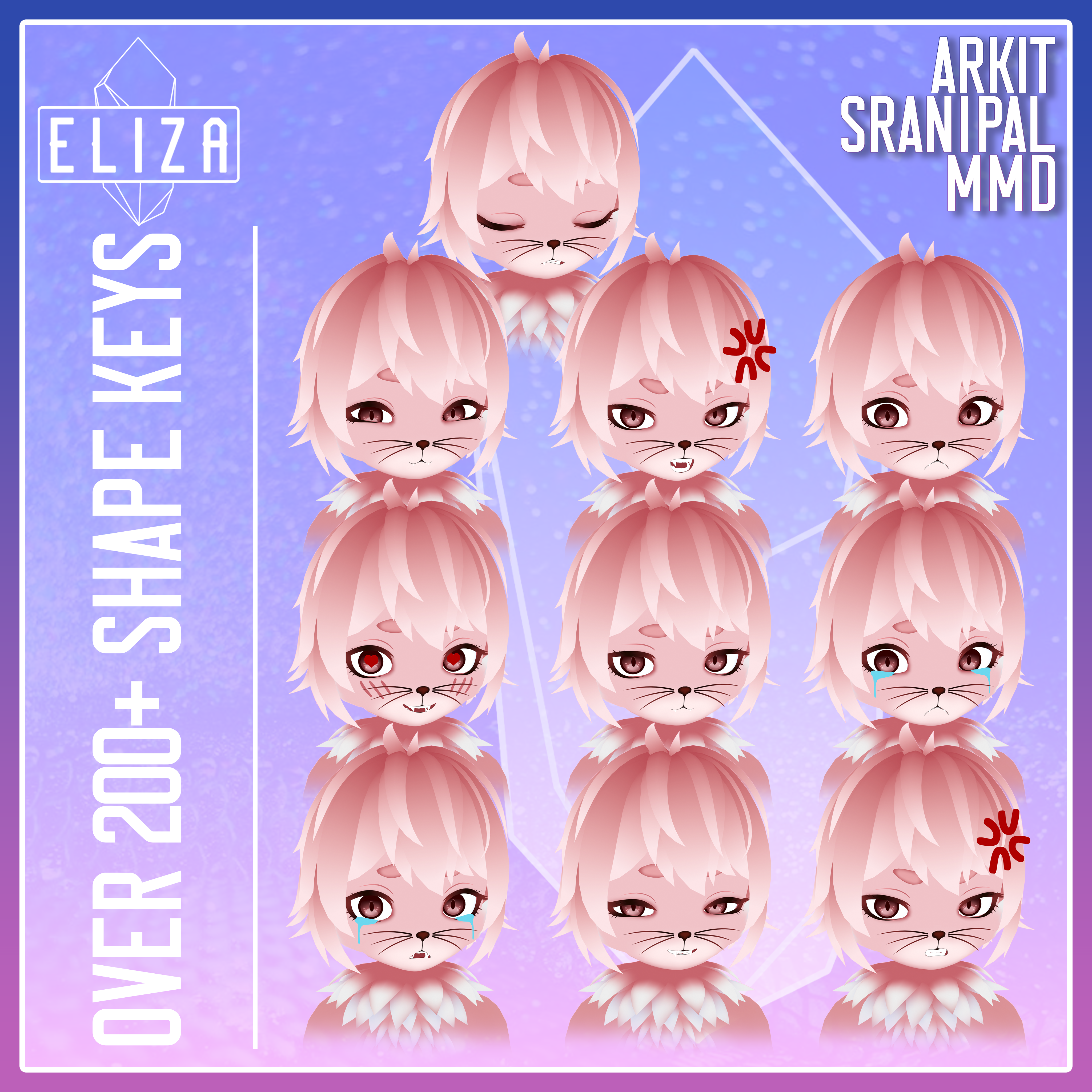 Fuzzy Base V2 [VRChat Base Model] - ElizaByteVR - BOOTH