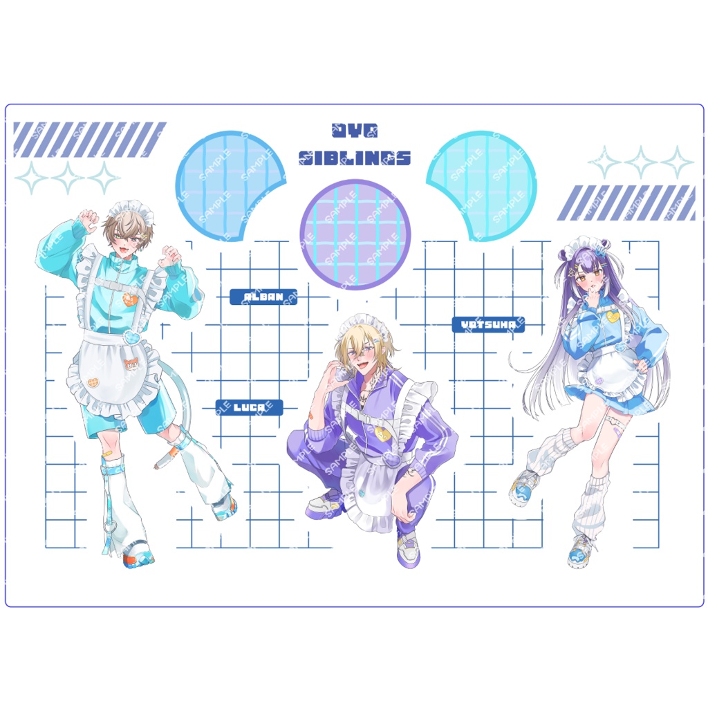 およ家 アクリルスタンド BLUE MAID ~再販Ver~