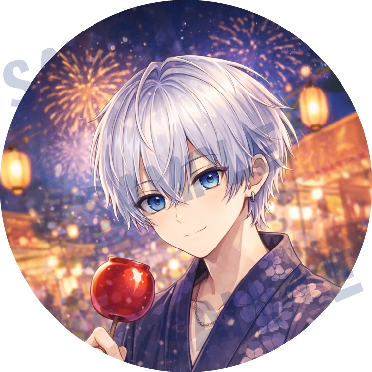 ランダム缶バッチ