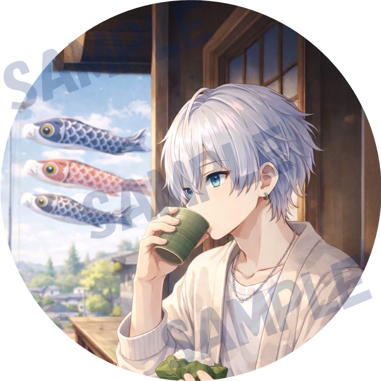 ランダム缶バッチ