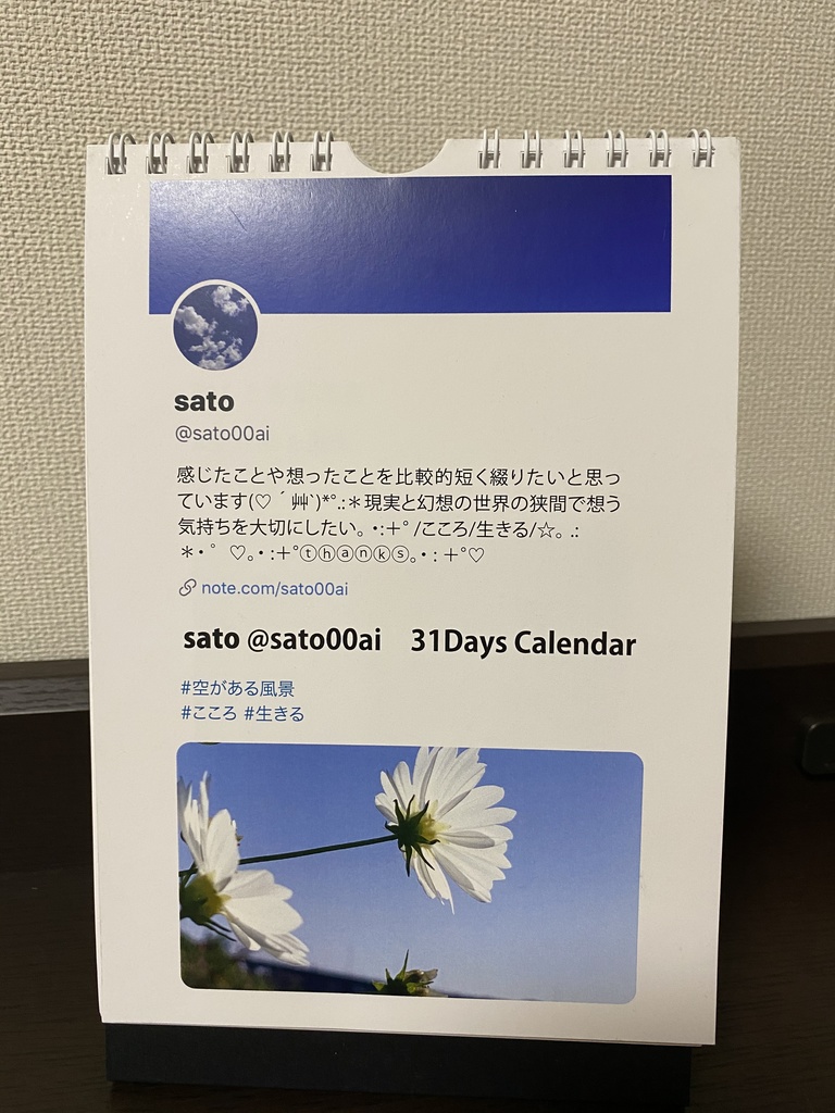 【第１弾】sato00ai 日めくりカレンダー 