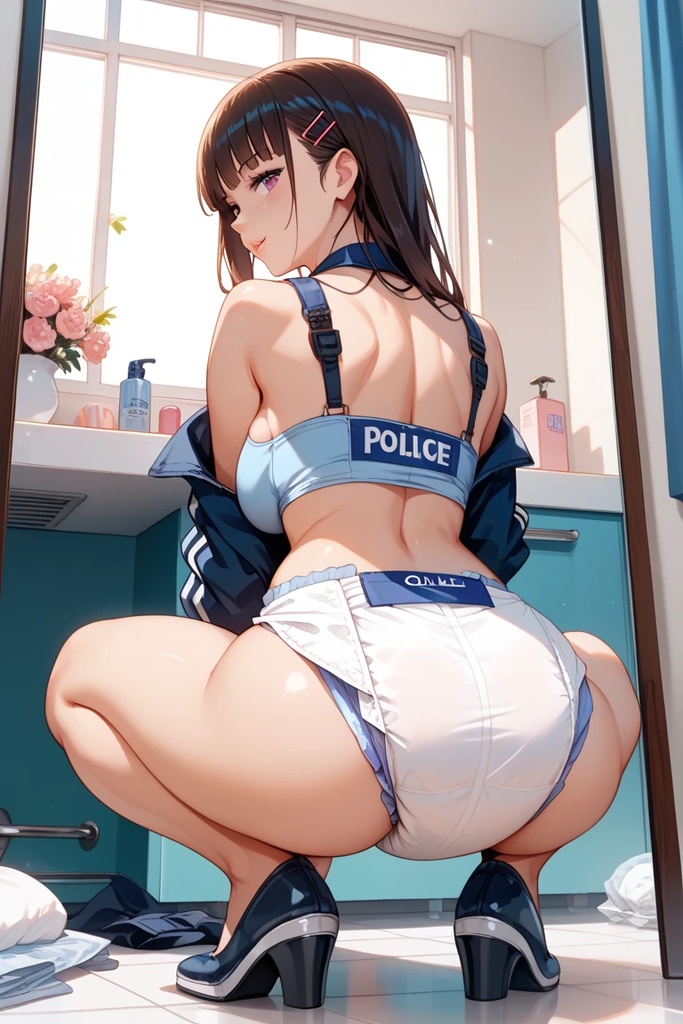 婦警さんのおむつ