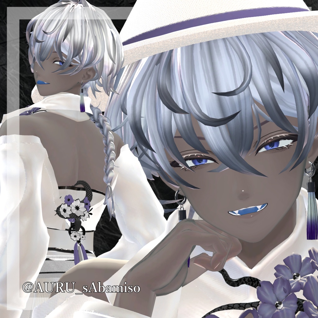 【狛乃/Komano専用】褐色メイクテクスチャ+EyeTexture