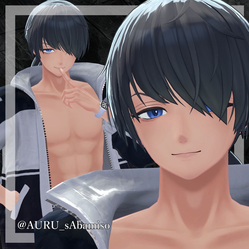 【狛乃/Komano専用】褐色メイクテクスチャ+EyeTexture