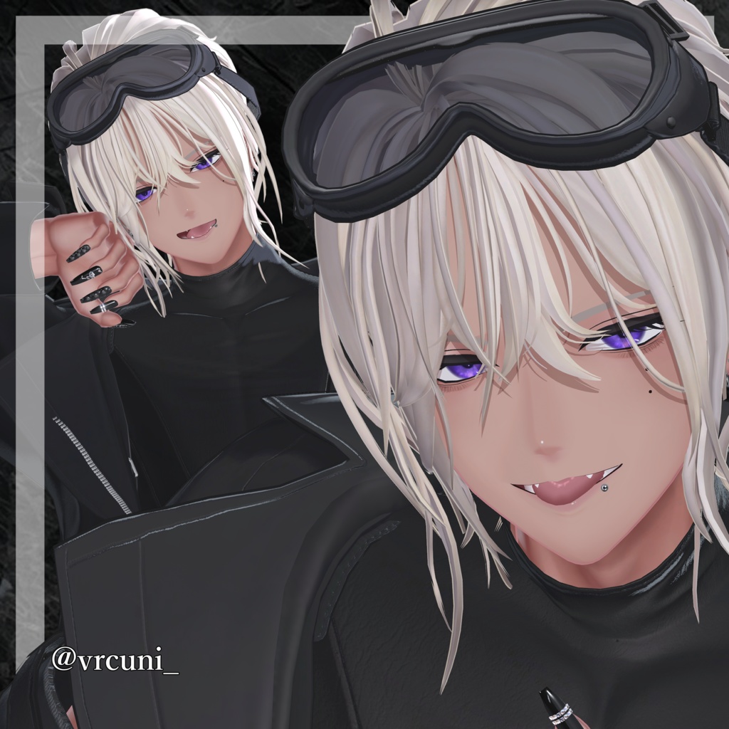 【狛乃/Komano専用】褐色メイクテクスチャ+EyeTexture