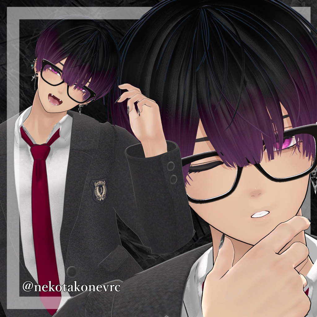 【狛乃/Komano専用】褐色メイクテクスチャ+EyeTexture