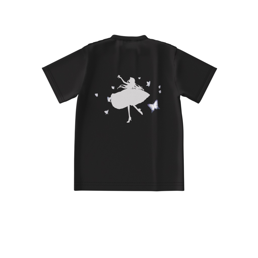 【皇黒夢】月のワルツビッグシルエットTシャツ