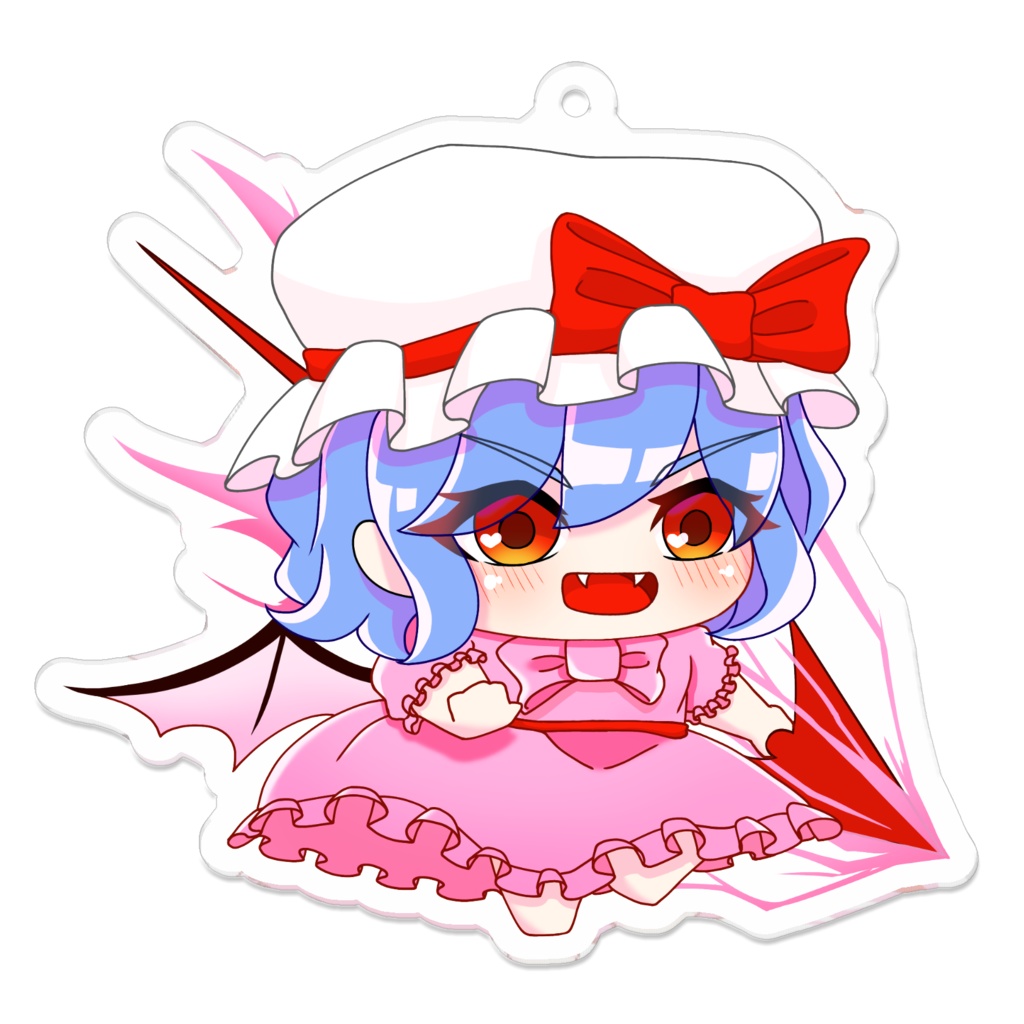 ちびキャラ レミリア・スカーレット アクリルキーホルダー 東方Project