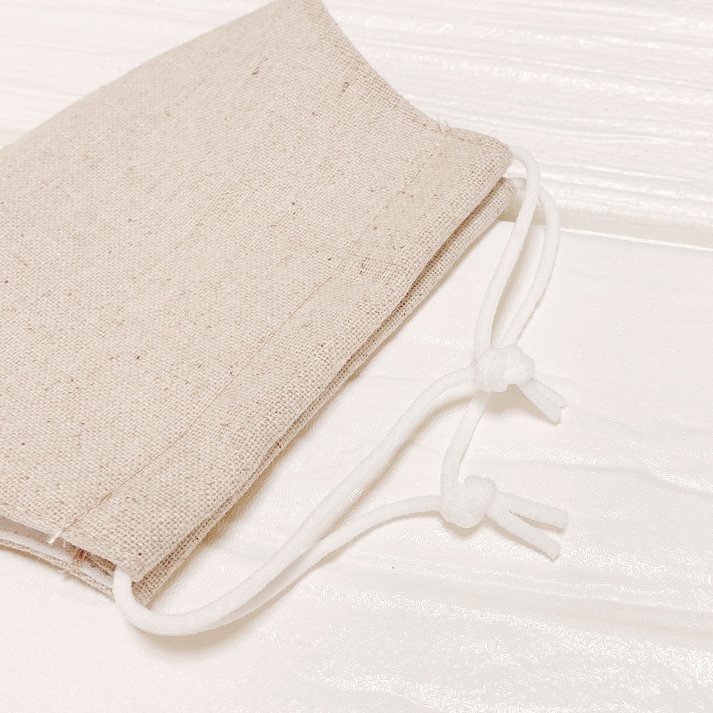 立体布マスク【無地・ナチュラル】