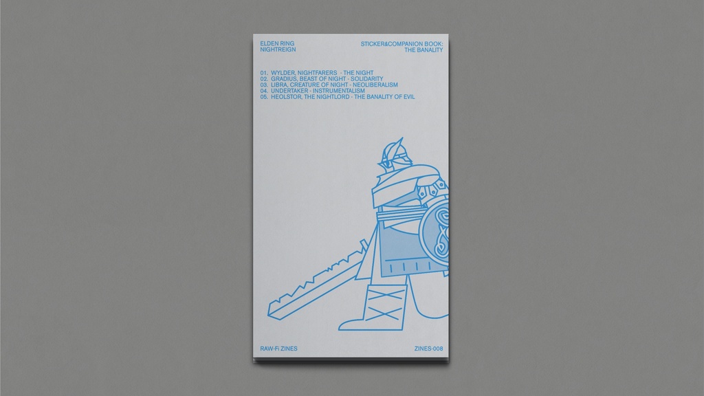 ELDEN RING NIGHTREIGN STICKER&COMPANION BOOK: THE BANALITY