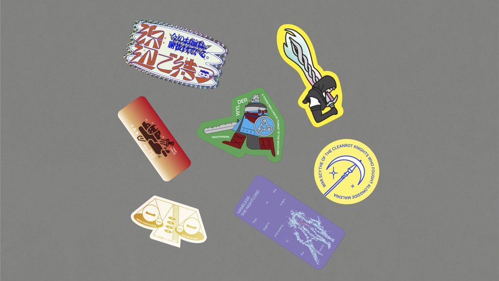 ELDEN RING NIGHTREIGN STICKER&COMPANION BOOK: THE BANALITY