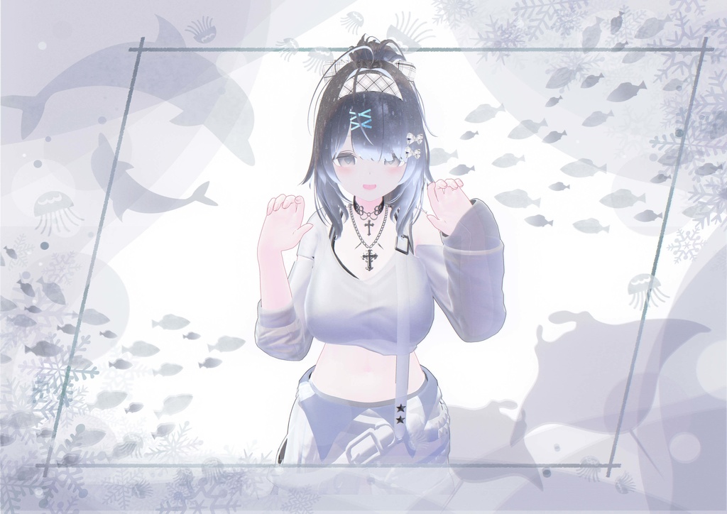 雪が降るマテリアル「Snow Dome」【ルルネ推奨】Hair materials