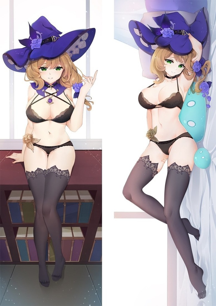 原神 リサ Genshin Impact Lisa 2WAY トリコット 抱き枕カバー