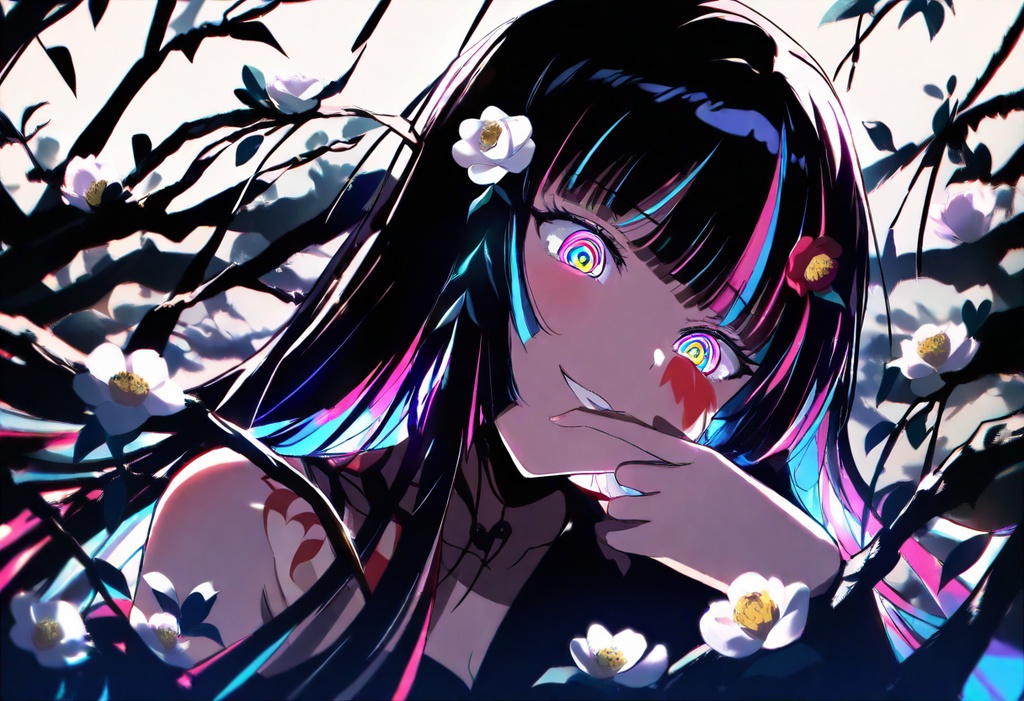 【視線の中毒】椿と螺旋の迷宮