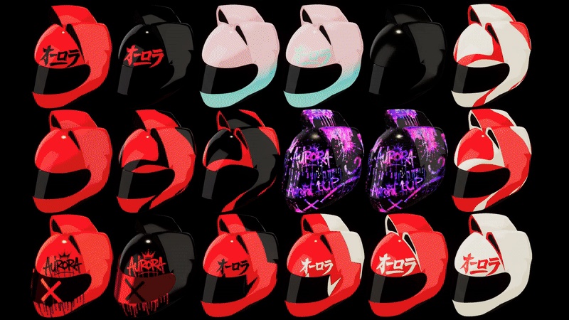 Aurora Sportbike Outfit ┃ オーロラ スポーツバイク アウトフィット