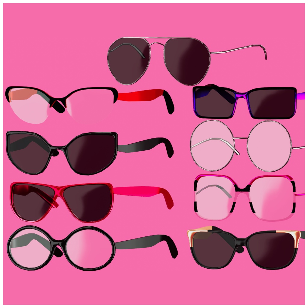 AuroraShift Glasses Pack ┃ オーロラ グラスパック