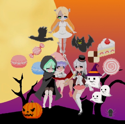 魔女ちゃんアクリルキーホルダー