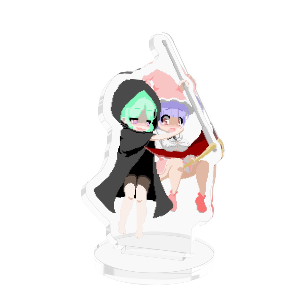 魔女ちゃん大ピンチ？！アクリルフィギュア
