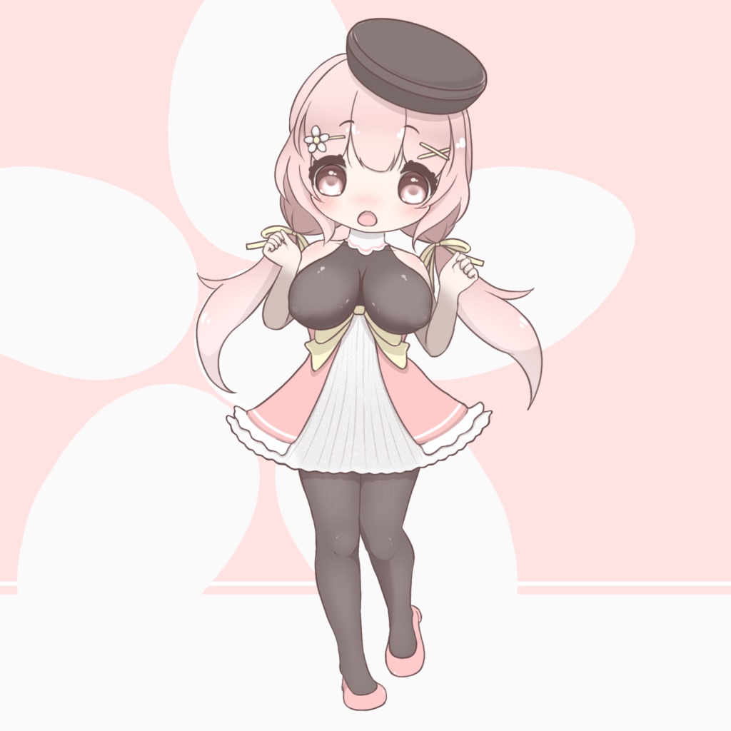 存在しない作品のかわいい主人公 アクリルフィギュア