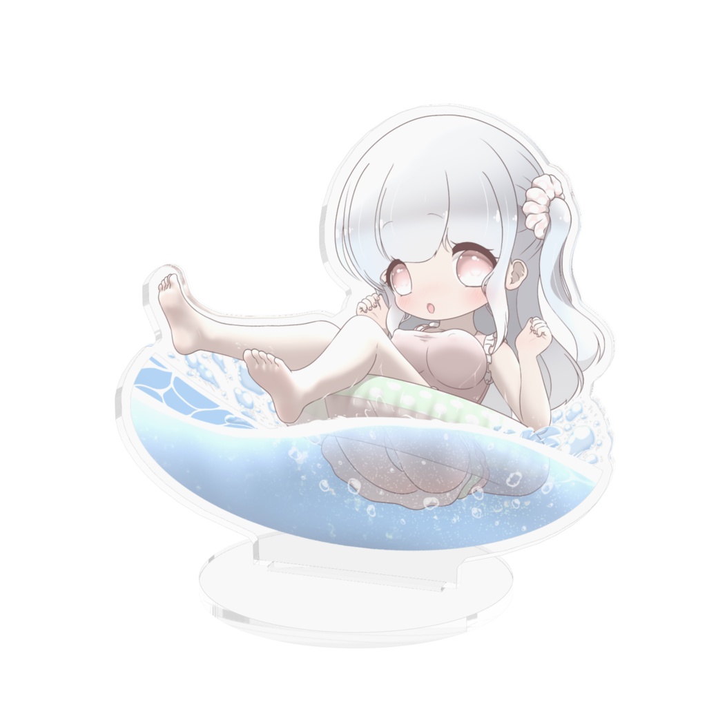 アクリルフィギュア　くぅちゃんsummer2022