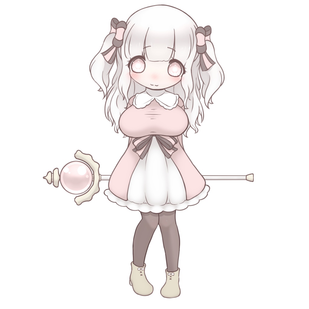 もこもこ魔法使いちゃん アクリルフィギュア