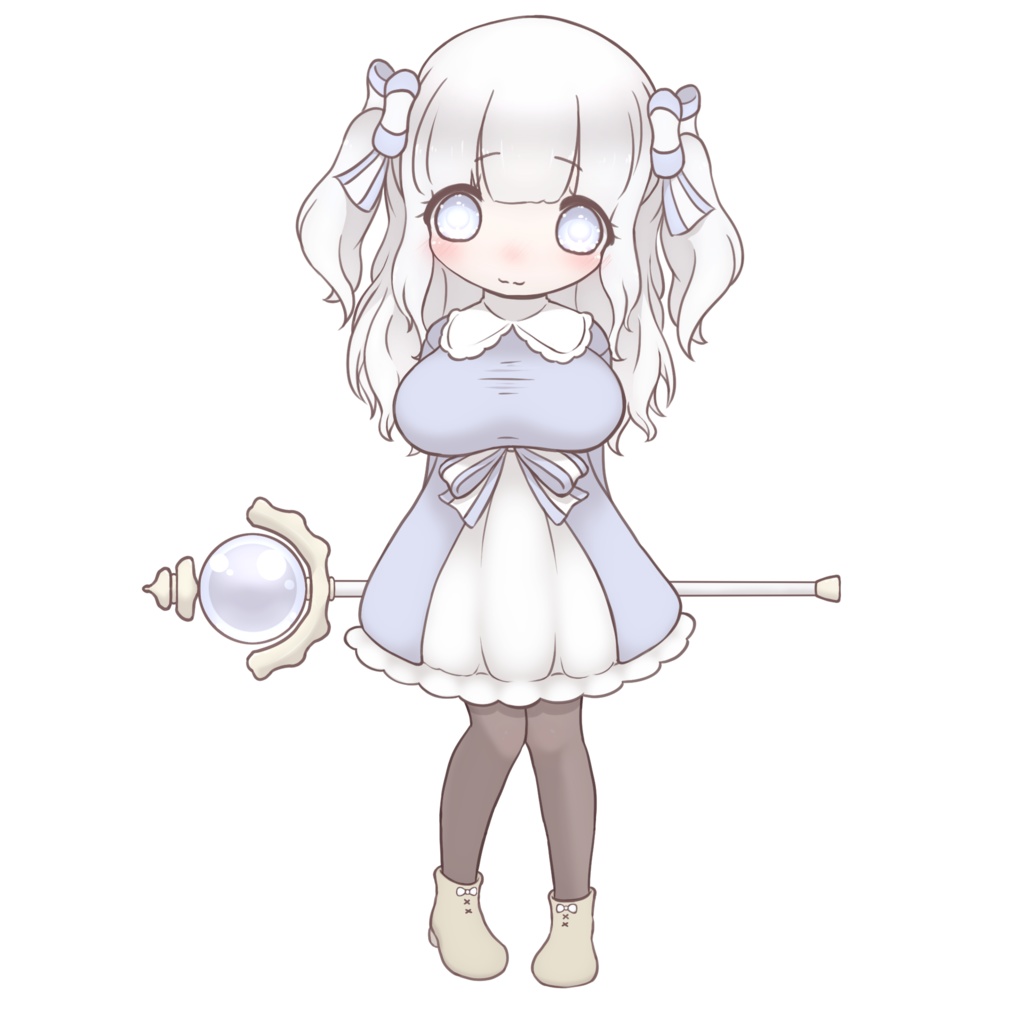 もこもこ魔法使いちゃん アクリルフィギュア