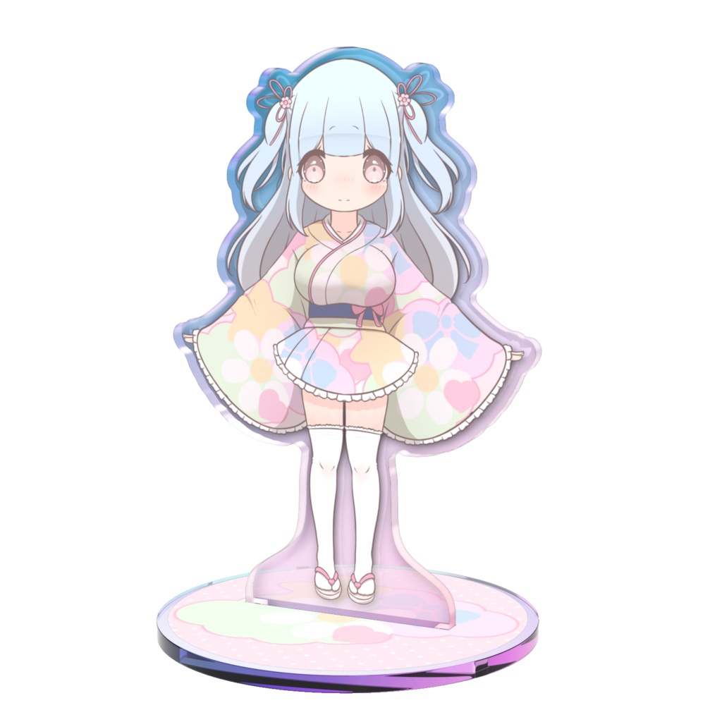 くぅちゃん2026正月　オーロラアクスタ