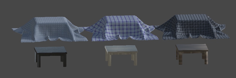 【無料】こたつ3Dモデル