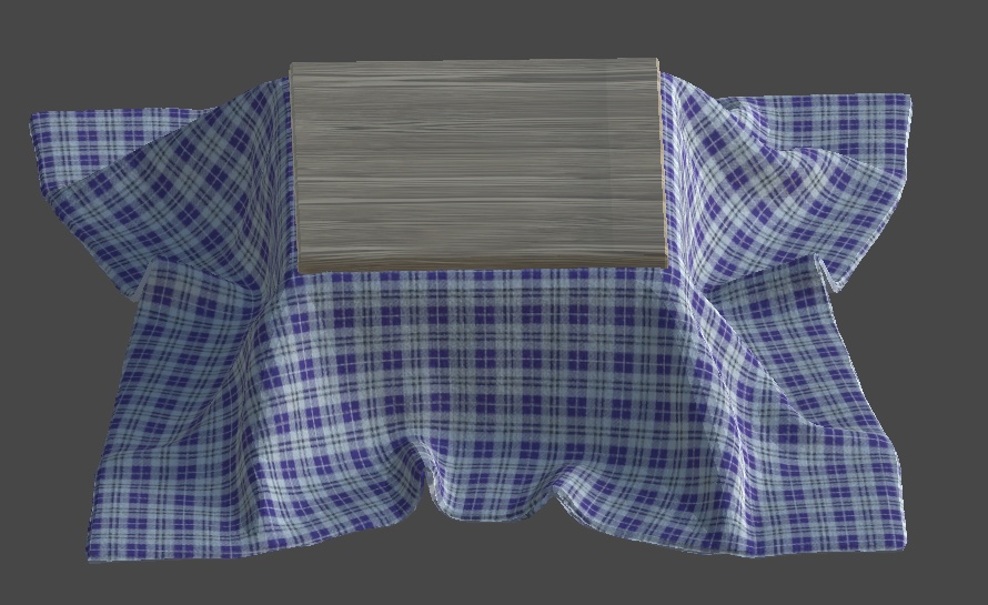 【無料】こたつ3Dモデル