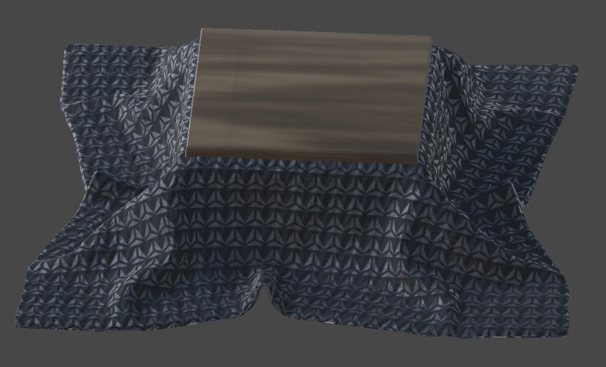 【無料】こたつ3Dモデル